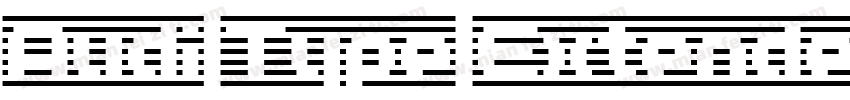 Audi Type Extended B字体转换